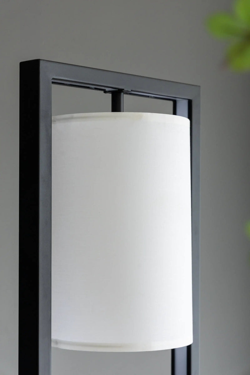 Two Tiered Vertical Shelving Stand with Light by HouseOfZazla