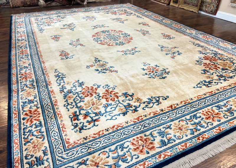 Karastan Rug 10x14 Chinese #718, Vintage Original 700 Series Wool Pile Karastan Carpet, Asian Oriental Rug, Rare by Jewel Rugs