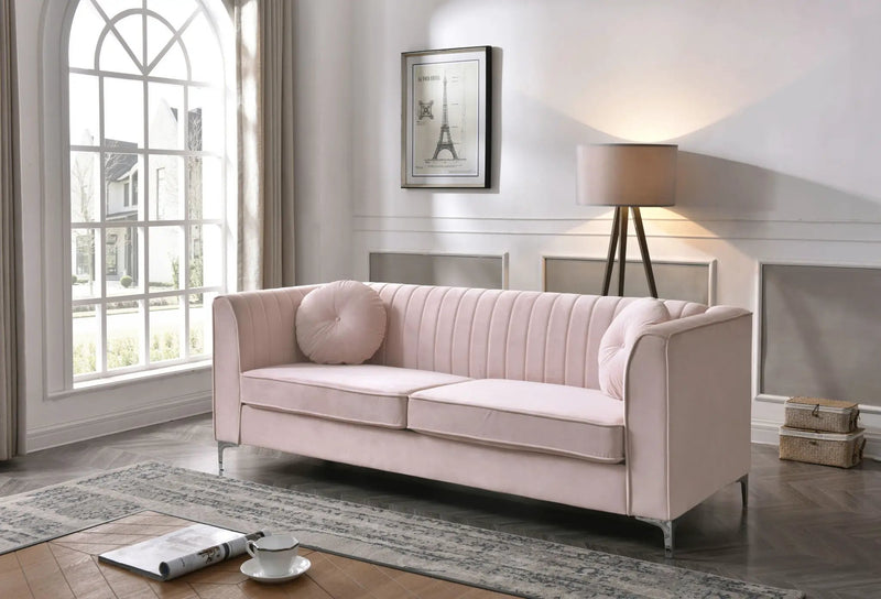 Delray - Micro Suede Sofa by HouseOfZazla