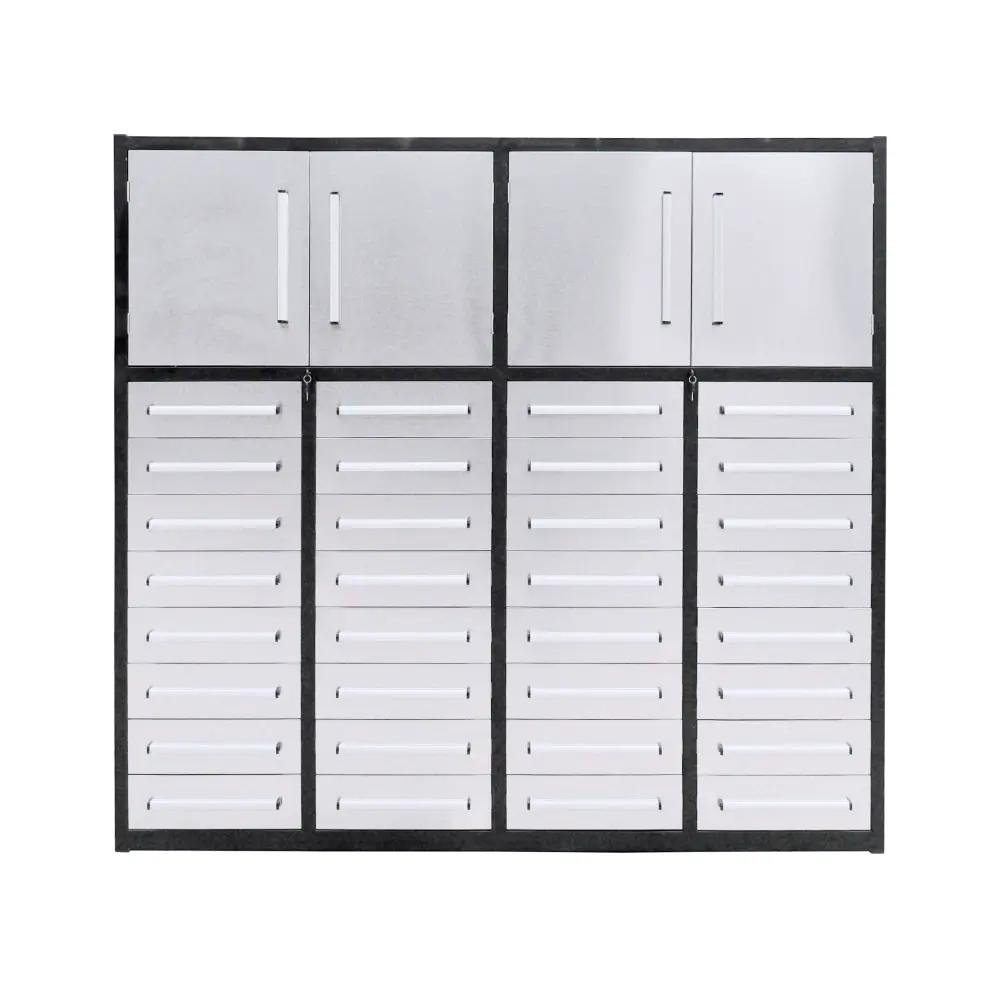 7ft Garage Storage Cabinet (32 Drawers & 2 Cabinets) by Chery Industrial