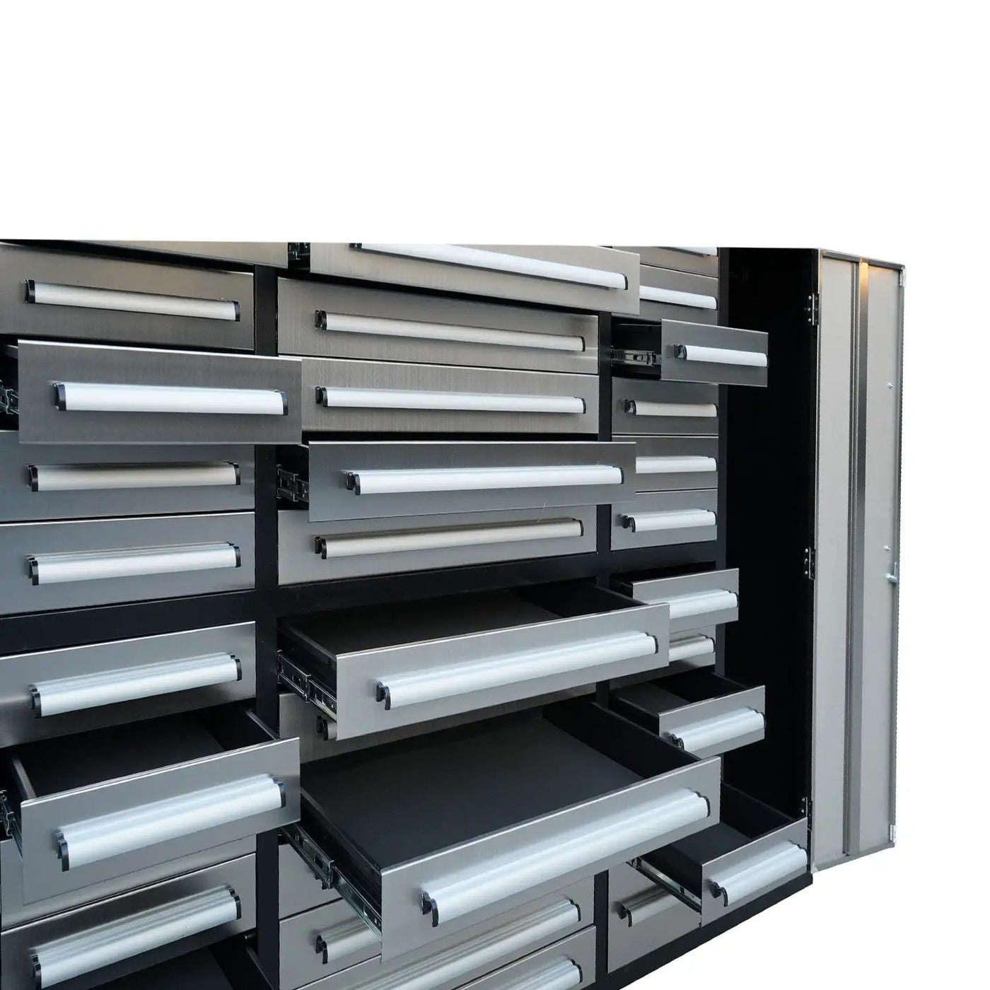 7ft Garage Storage Cabinet (35 Drawers & 1 Cabinet) by Chery Industrial