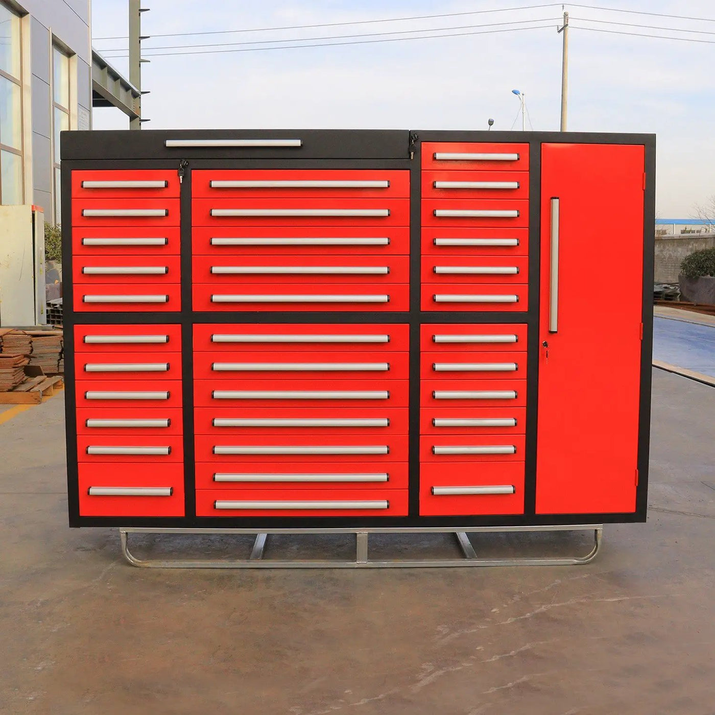 7ft Garage Storage Cabinet (35 Drawers & 1 Cabinet) by Chery Industrial