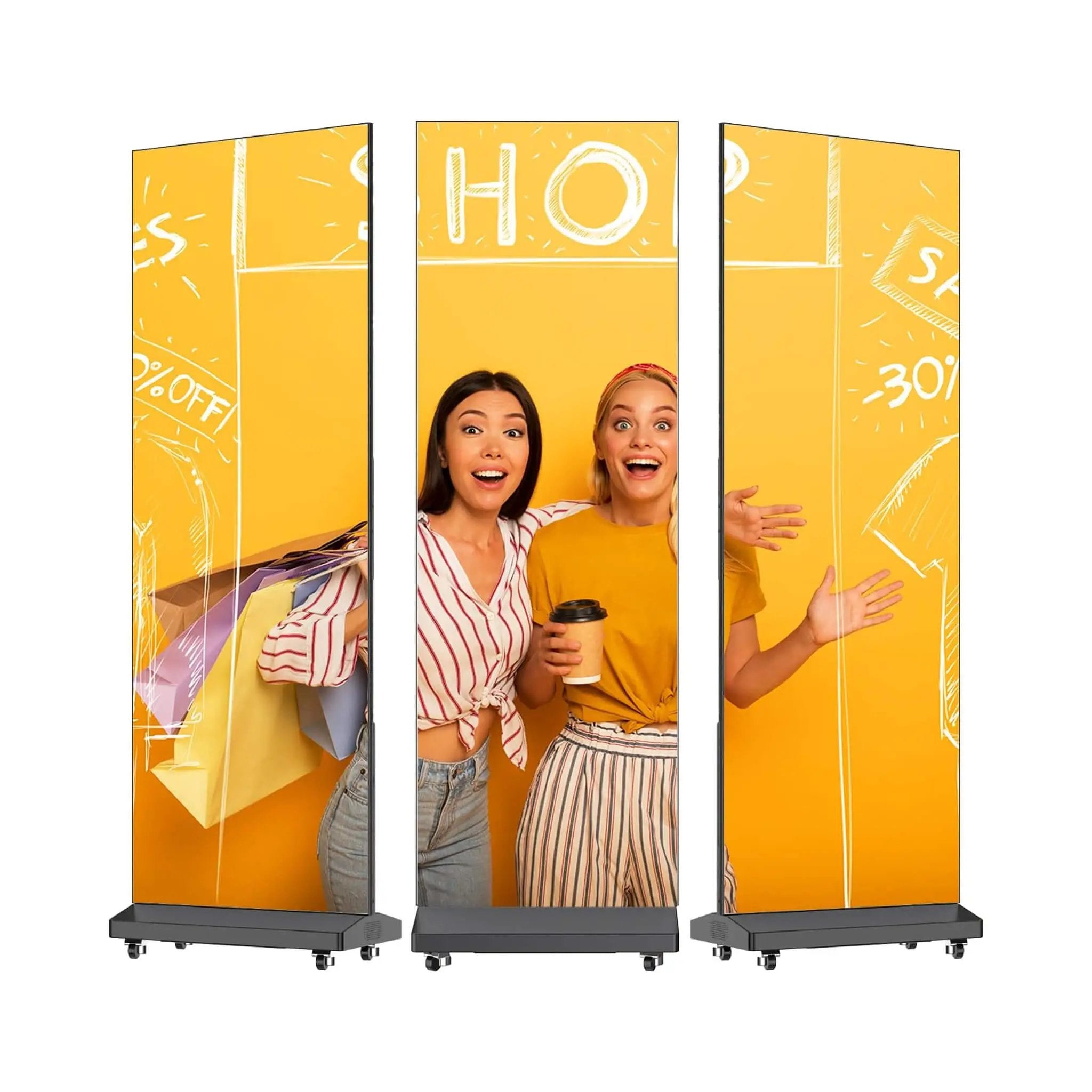 80-Inch Commercial Ultra-High Resolution LED Digital Advertising Signage Display (SAK50816) by SAKSBY WHOLESALE