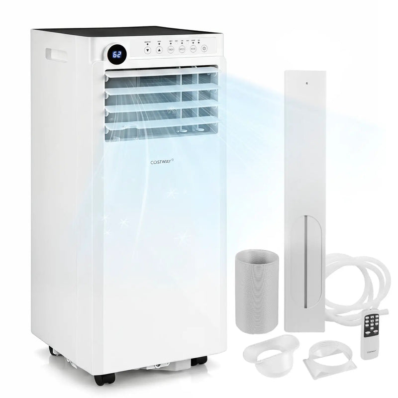 8000 BTU Portable Air Conditioner with Dehumidifier & Timer by DirectDeals