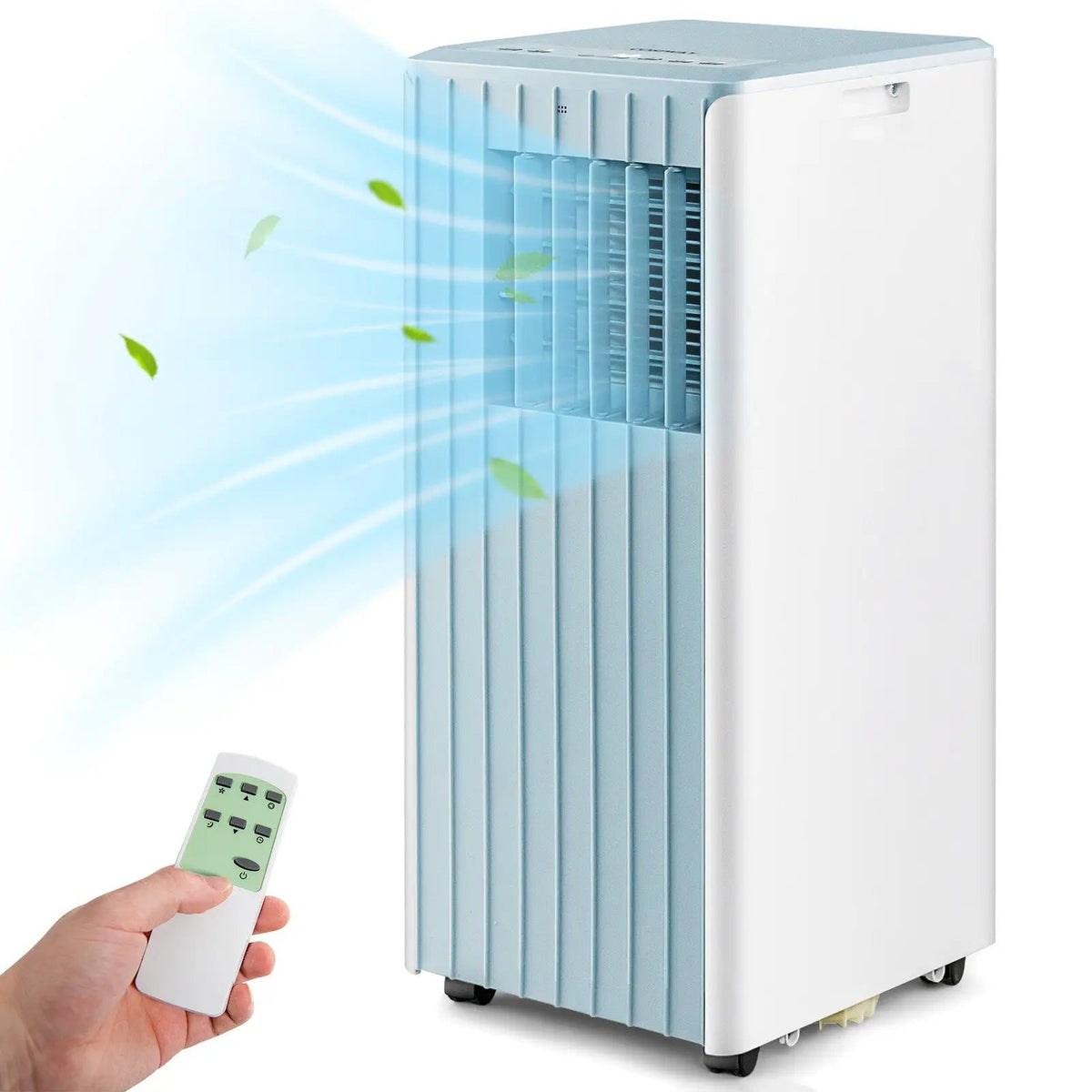 3-in-1 10000 BTU Air Conditioner with Humidifier and Smart Sleep Mode by DirectDeals