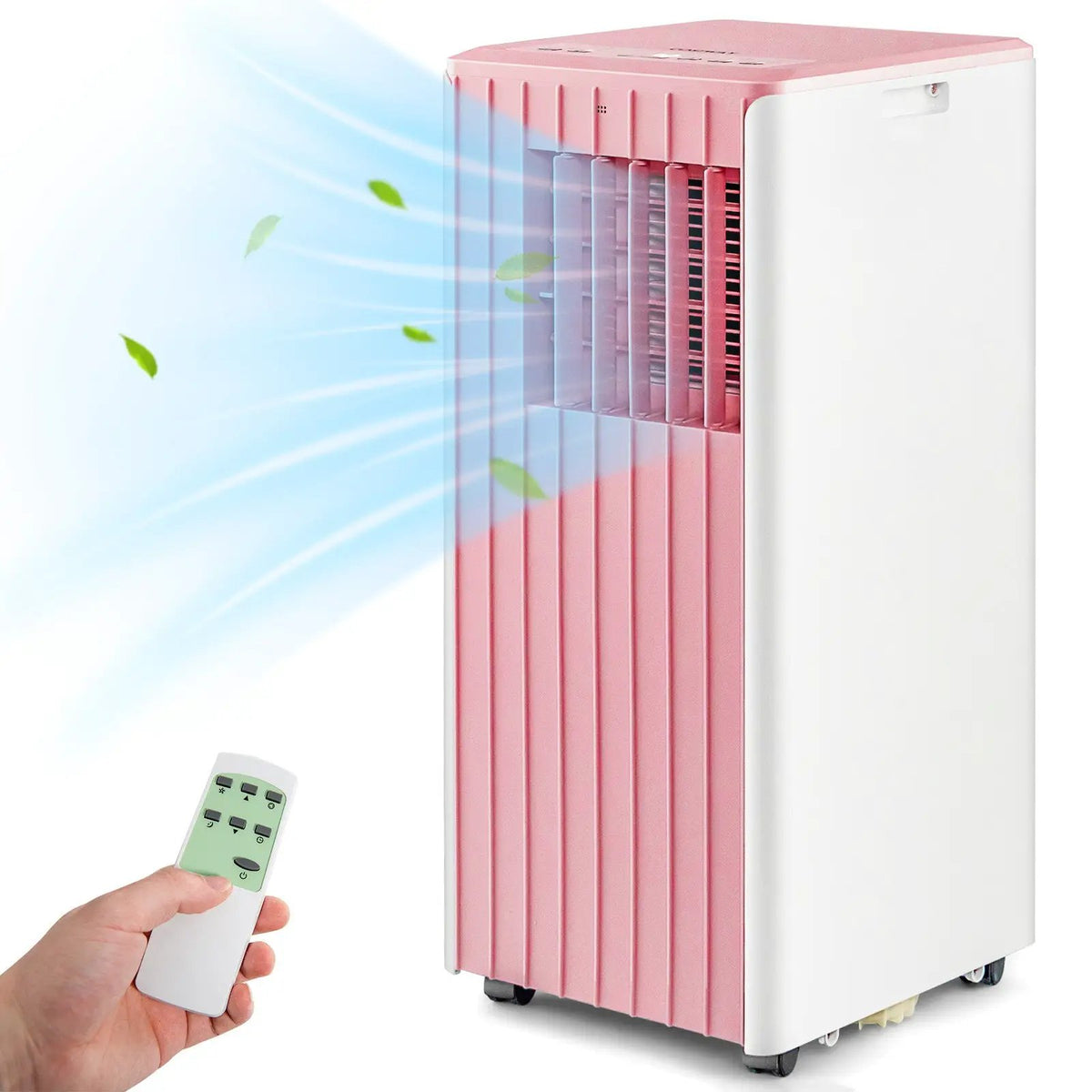 3-in-1 10000 BTU Air Conditioner with Humidifier and Smart Sleep Mode by DirectDeals