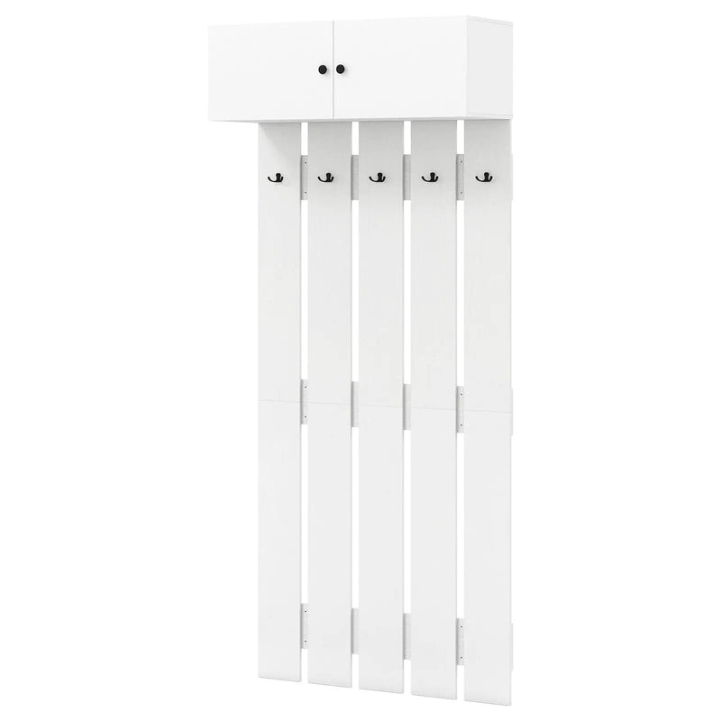 Entryway Wall Coat Rack Wall Mounted Coat Clothes Rack by DirectDeals