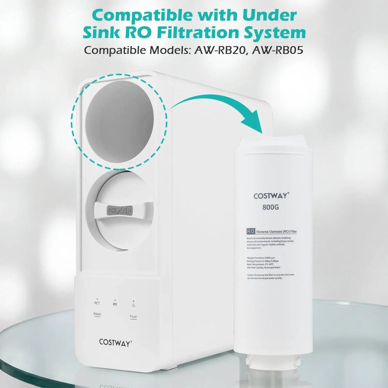 800 GPD Replacement RO Filter for AW-RB20/AW-RB05 Under-Sink Reverse Osmosis System by DirectDeals