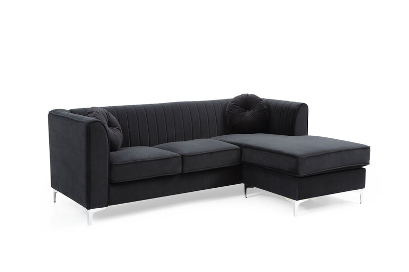 Delray - Micro Suede Sofa Chaise by HouseOfZazla