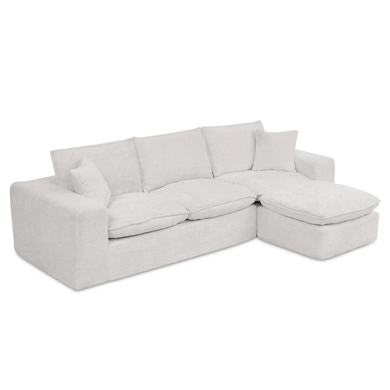 Sectional Sofa With Moveable Ottoman by HouseOfZazla