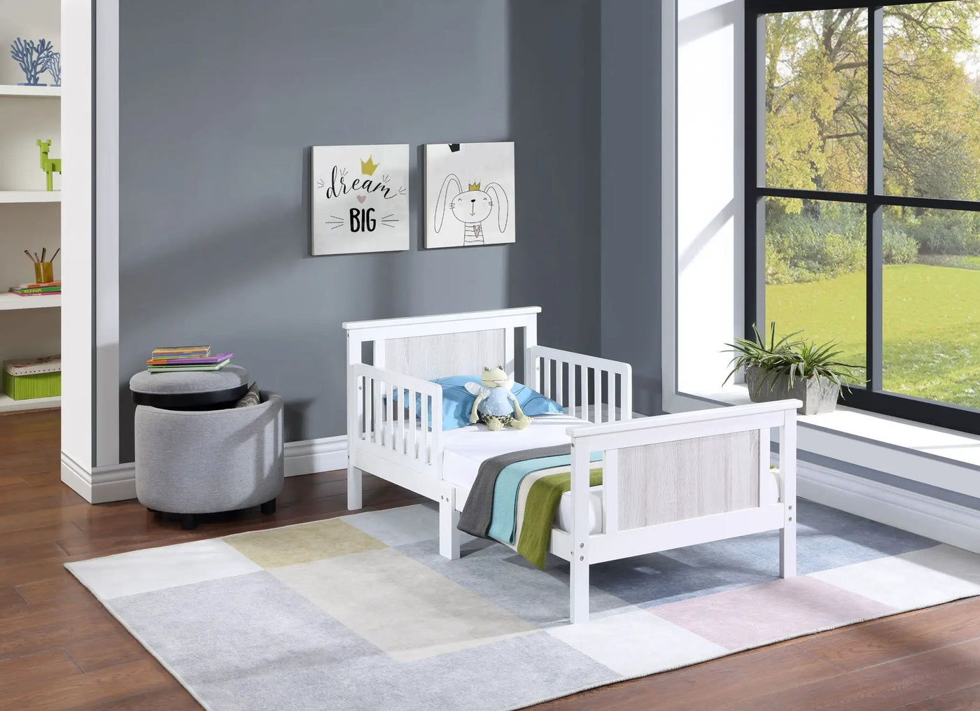 Connelly - Reversible Panel Toddler Bed by Unique Piece Furniture