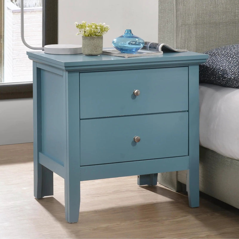 English Dovetailed Drawers Nightstand by Unique Piece Furniture