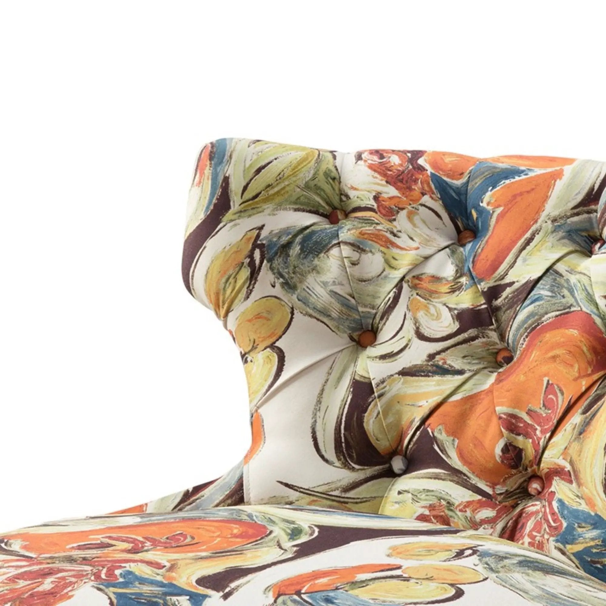 Erika - Accent Chair With Printed Upholstery - Multi by HouseOfZazla