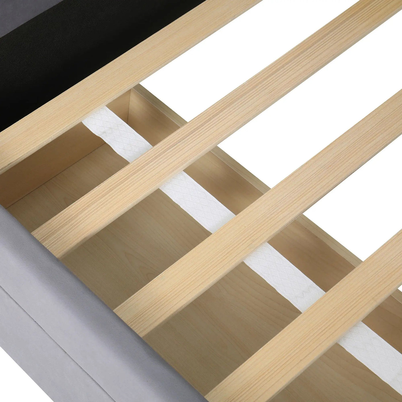 Luxurious Upholstered Platform Bed With Storage Drawers by HouseOfZazla