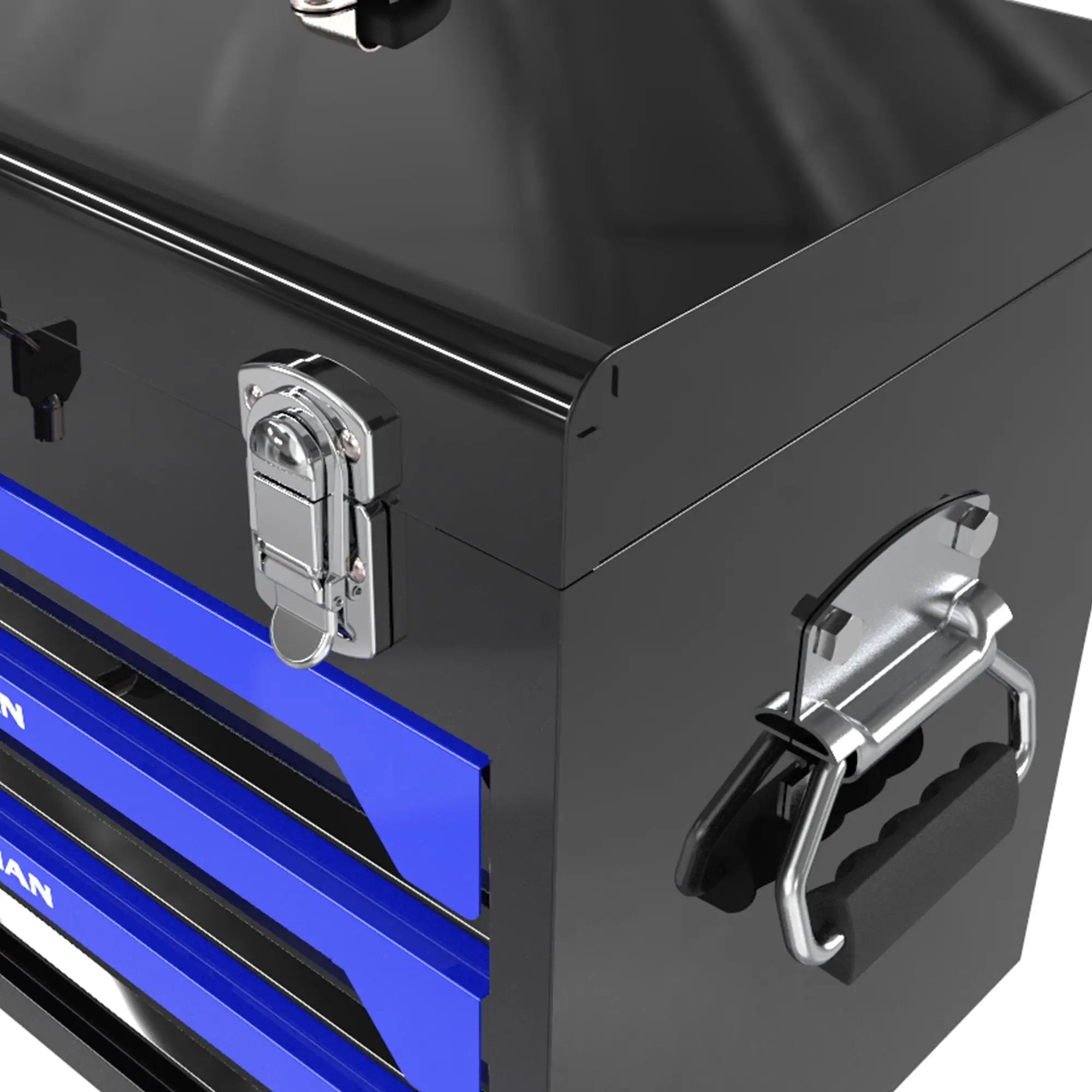 20'' Portable 3-Drawer Steel Toolbox by HouseOfZazla