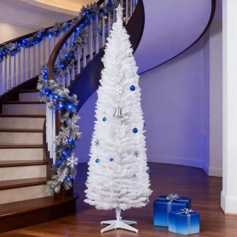 Slim Xmas Tree - Artificial Pencil Christmas Tree by HouseOfZazla