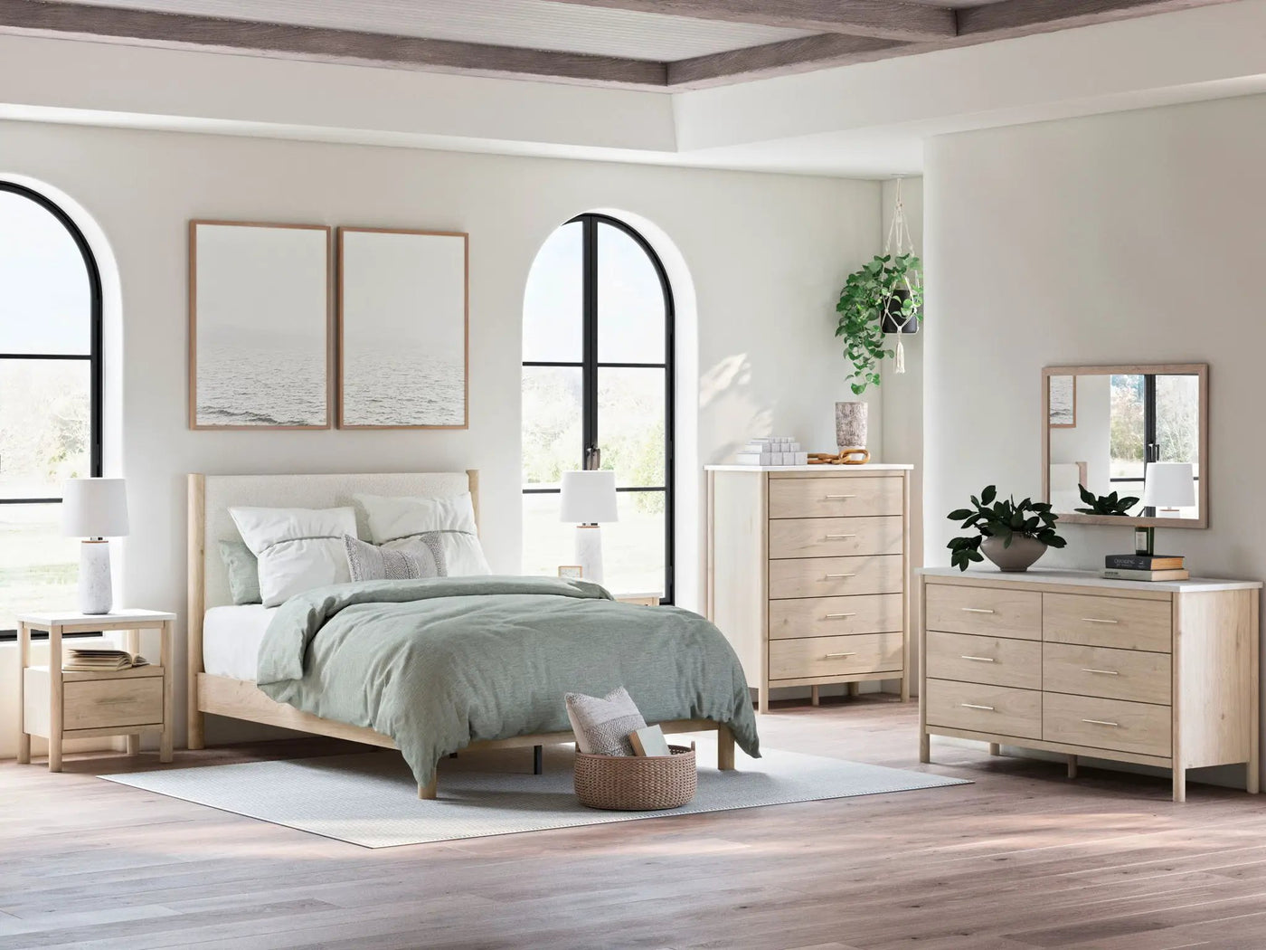 Cadmori - Panel Bedroom Set by Unique Piece Furniture