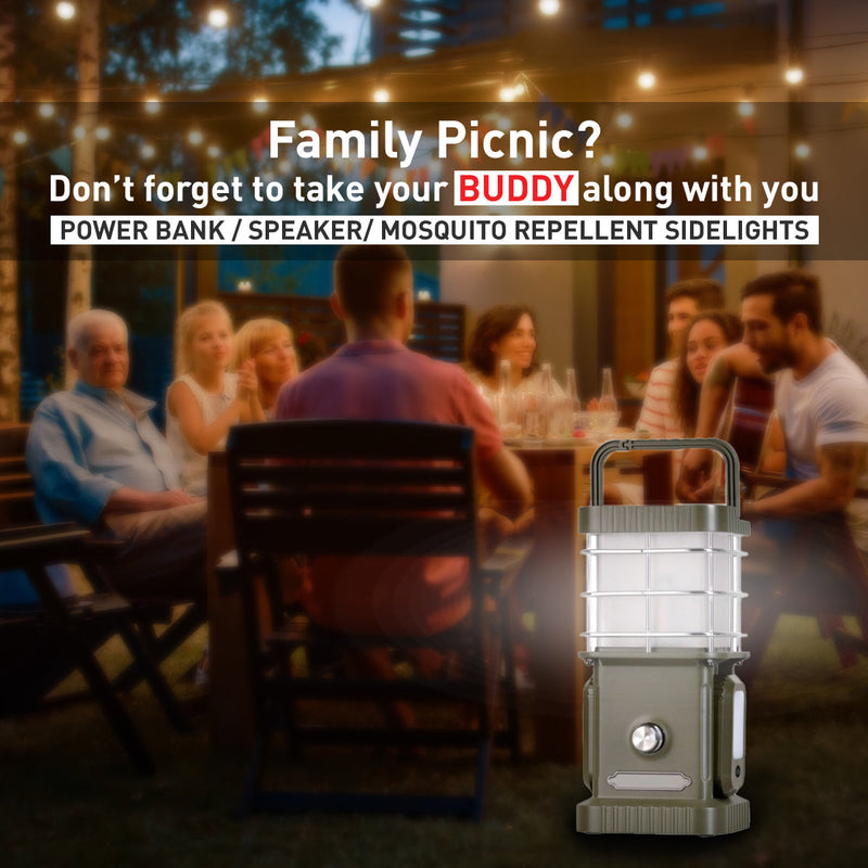 TRU De-LIGHT BUDDY Dimmable Lamp / Power Bank / Bluetooth Speaker / Independent Side Lamps - Music / Decoration - All-In-One, photo 10 of 19