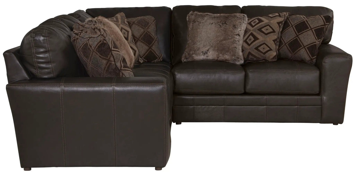 Denali - Italian Leather Match Sectional by Unique Piece Furniture