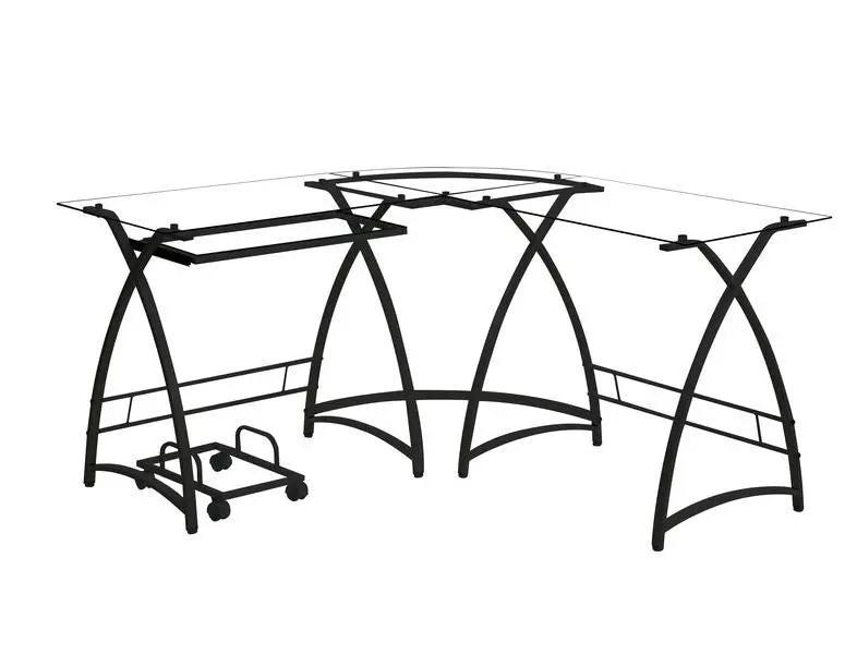 Dazenus - Desk - Glass Top by Unique Piece Furniture
