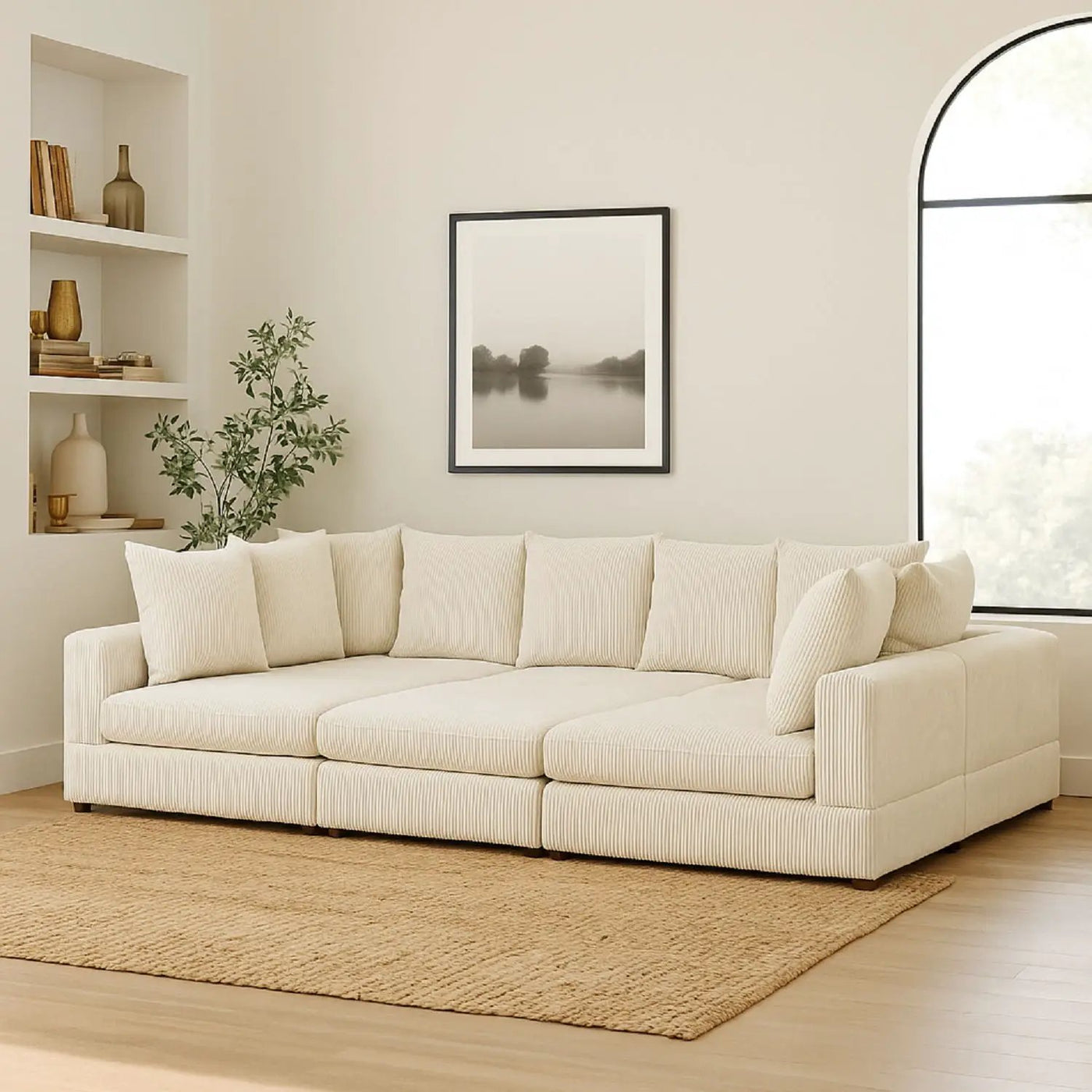 Haven - 6 Piece Modular Sectional by Unique Piece Furniture