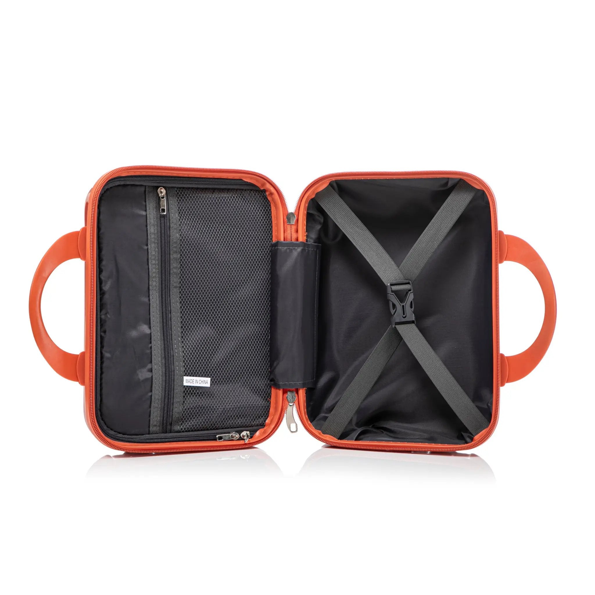 2 Pc PC Spinner Wheel Luggage Set with Gradient Color and Lock by HouseOfZazla