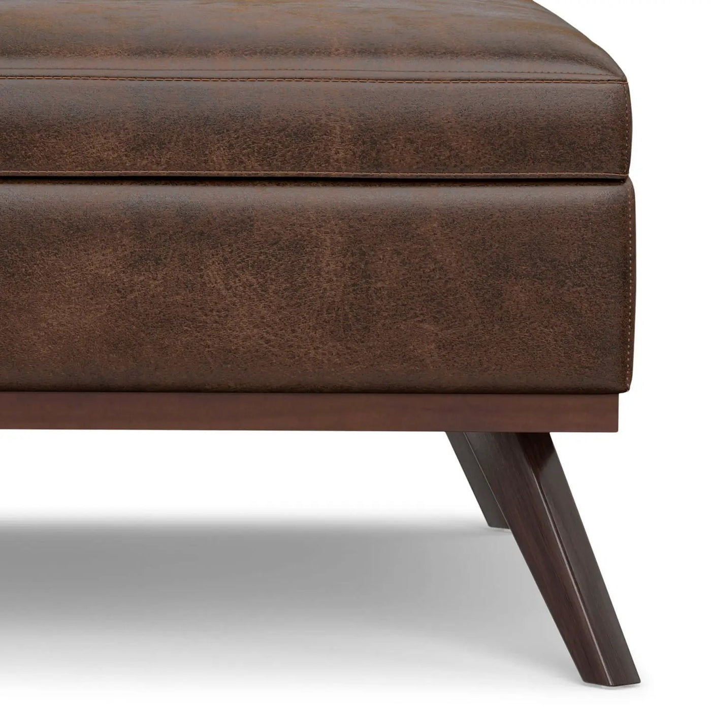 Owen - Multifunctional Square Coffee Table Storage Ottoman by HouseOfZazla