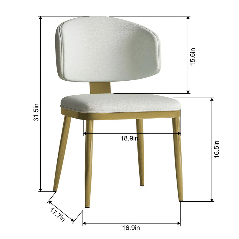 Modern Dining Chairs For Kitchen (Set of 2) by Unique Piece Furniture