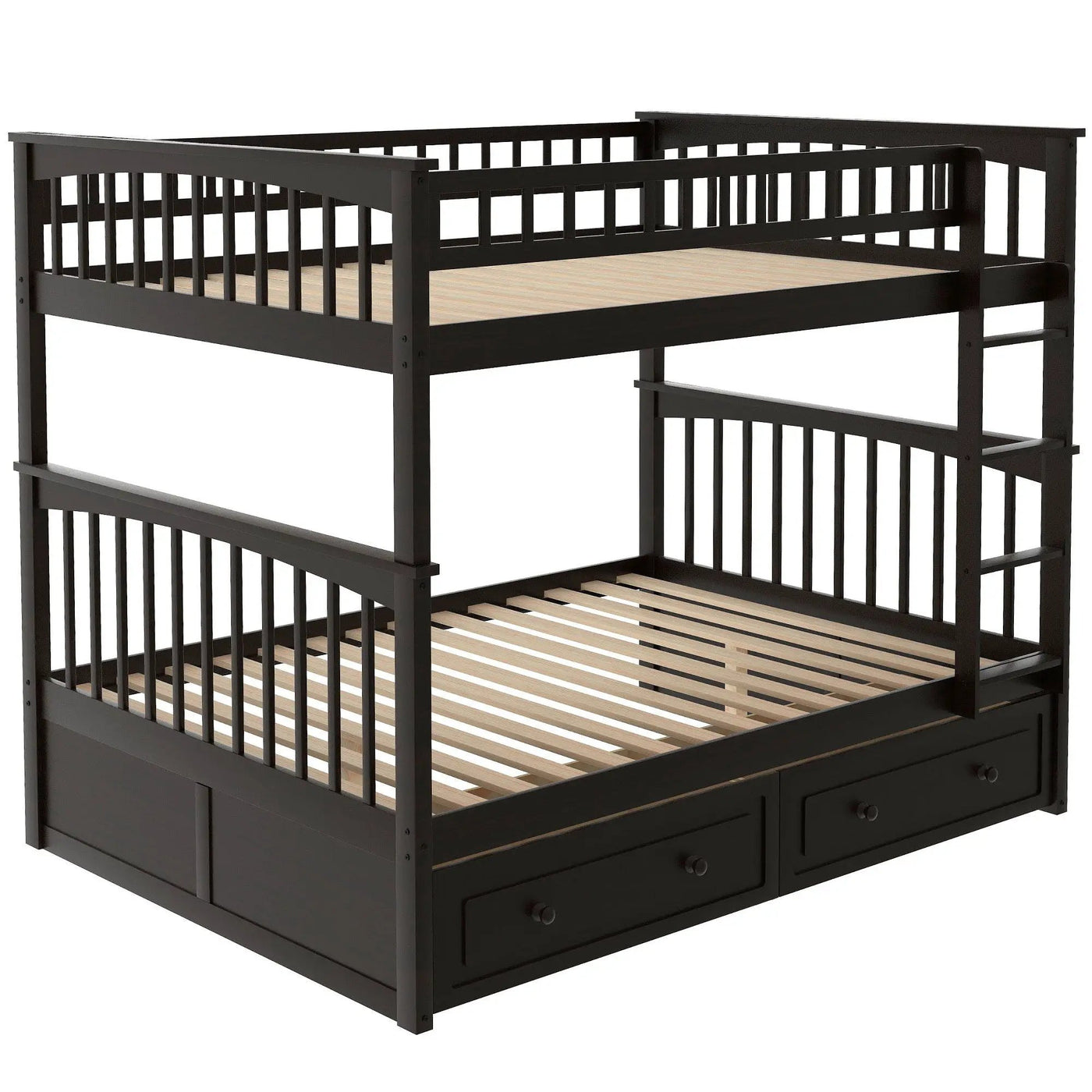 Bunk Bed With Drawers, Convertible Design by HouseOfZazla