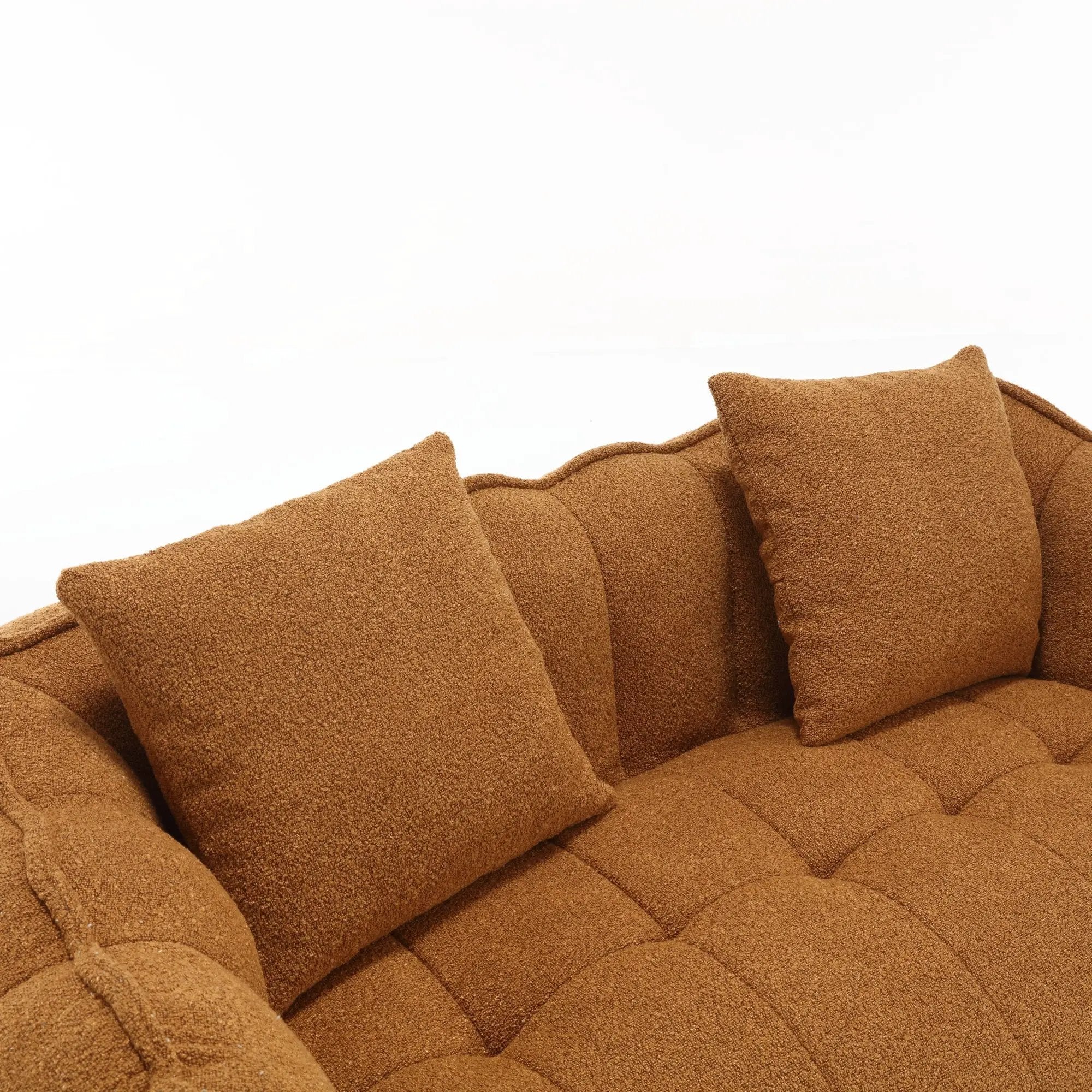 Cozy Beanbag Chair with High Resilience Foam Core by BLAKHOM