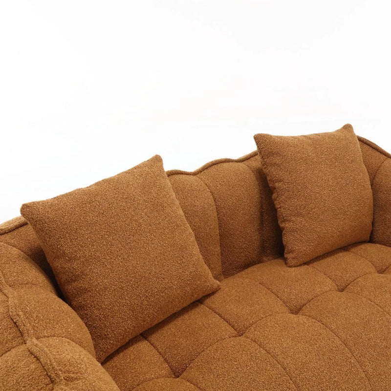 Cozy Beanbag Chair with High Resilience Foam Core by BLAKHOM