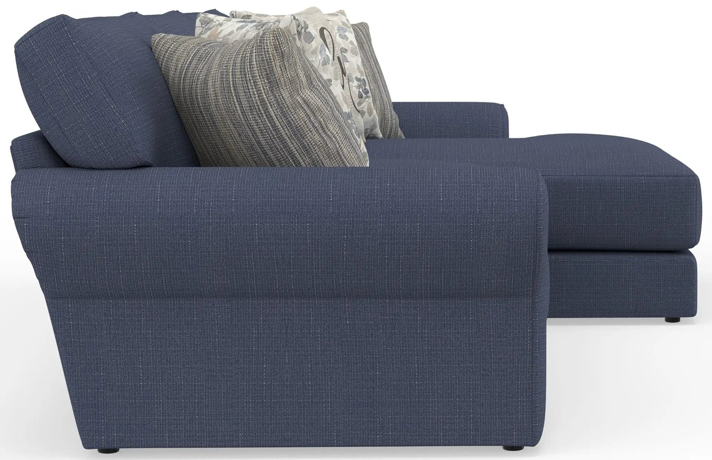 Cape May - Sofa Chaise With Comfort Coil Seating And 5 Accent Pillows Included by Unique Piece Furniture