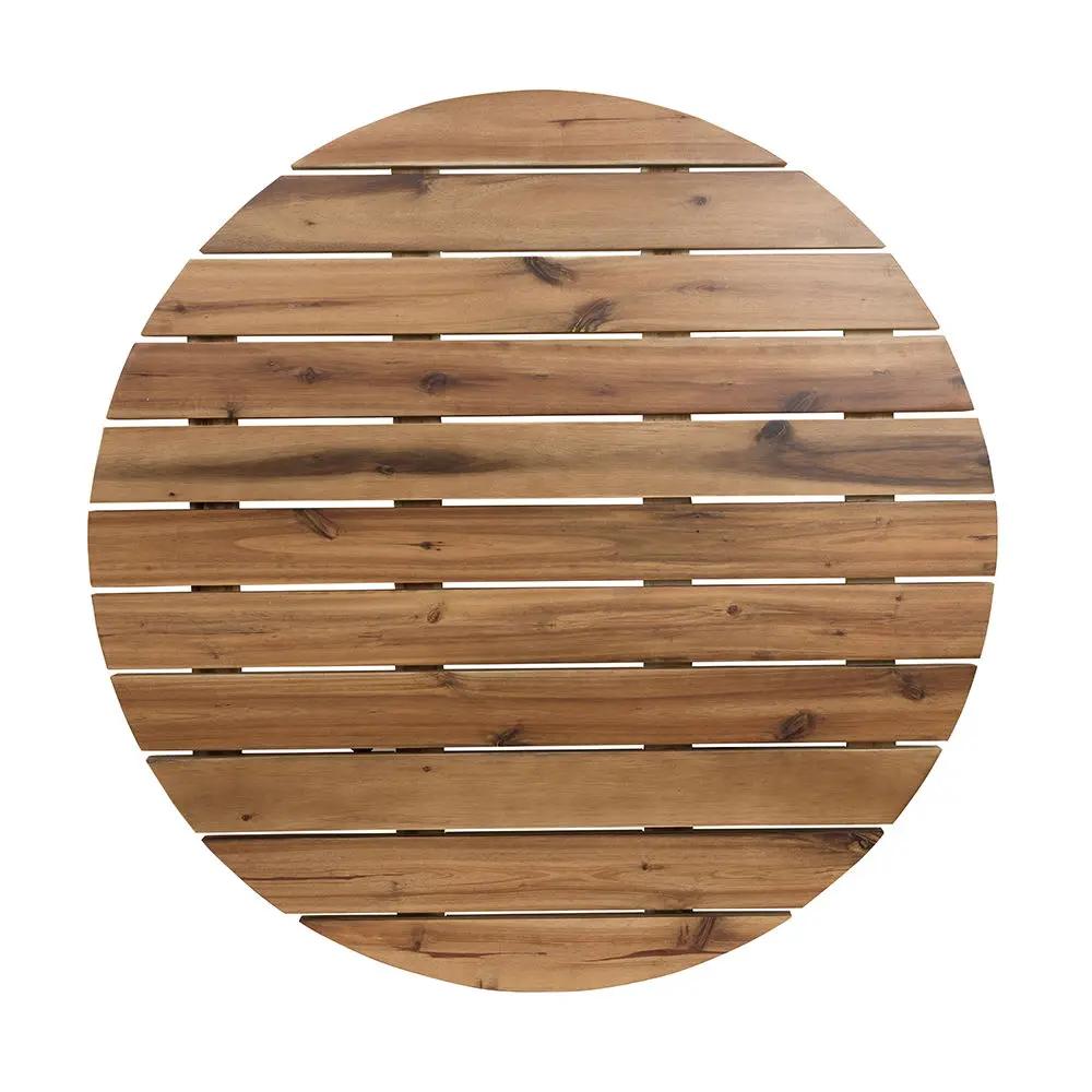 Round Table, Durable Solid Wood by HouseOfZazla
