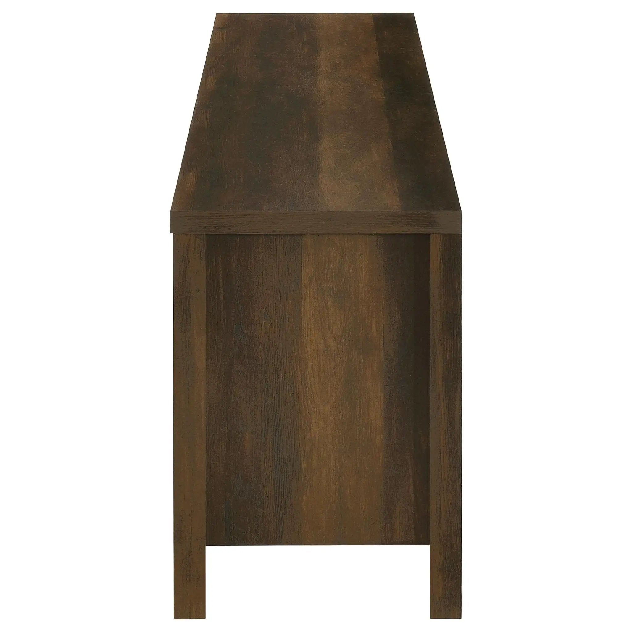 Carey 79-inch TV Stand Fireplace Media Console Dark Pine by Unique Piece Furniture