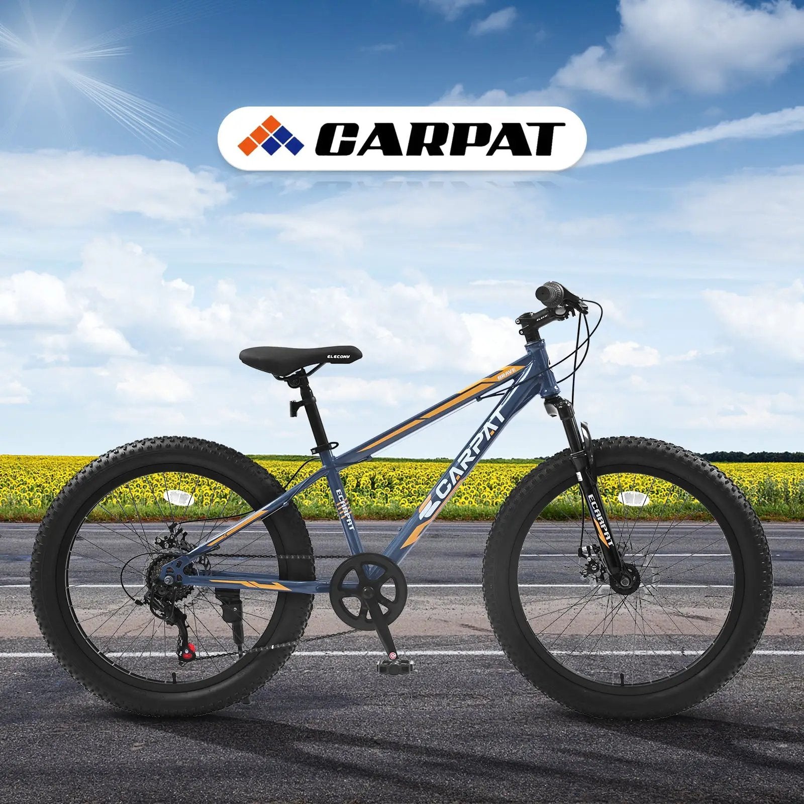 Elecony 24 Inch Fat Tire Mountain Bike by HouseOfZazla