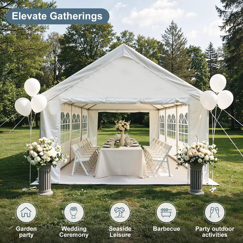 13'x26' Carport Car Canopy Party Tent by HouseOfZazla