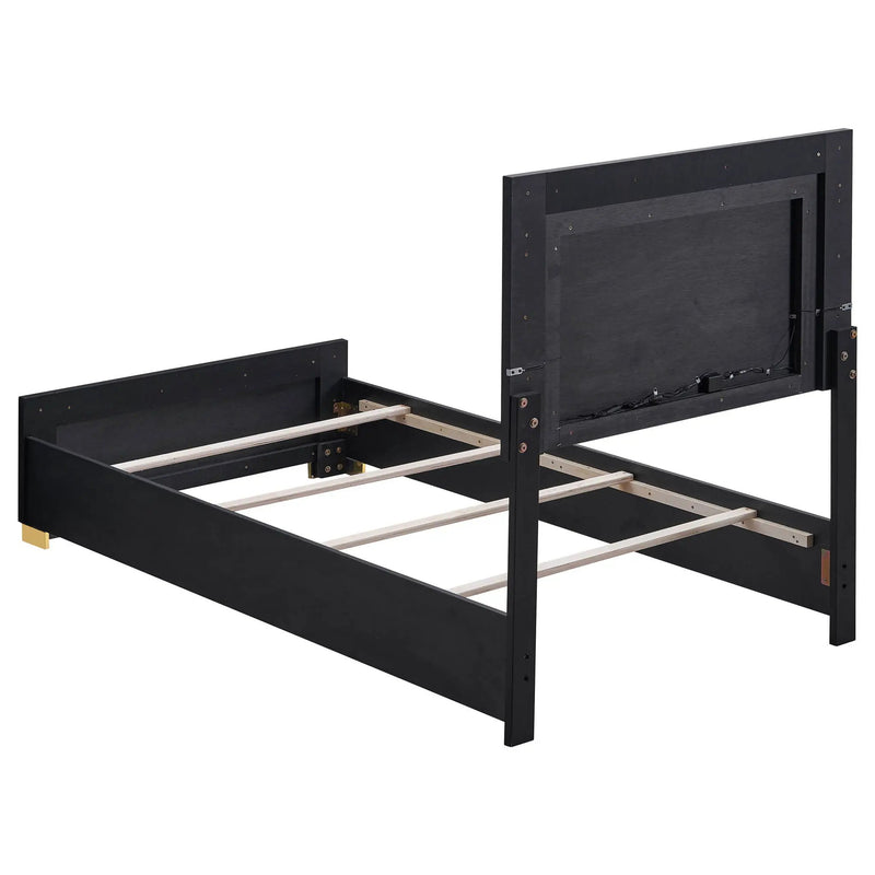 Marceline 5-piece Twin Bedroom Set Black by Unique Piece Furniture