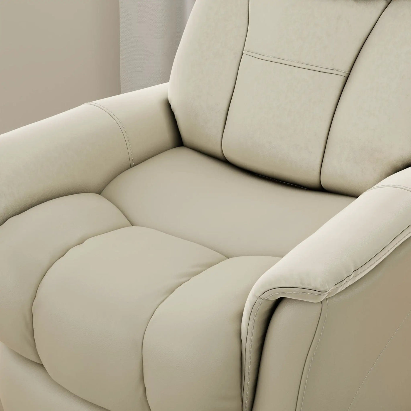 Bentley - Swivel Glider Recliner With Manual Adjustable Headrest & Footrest by HouseOfZazla