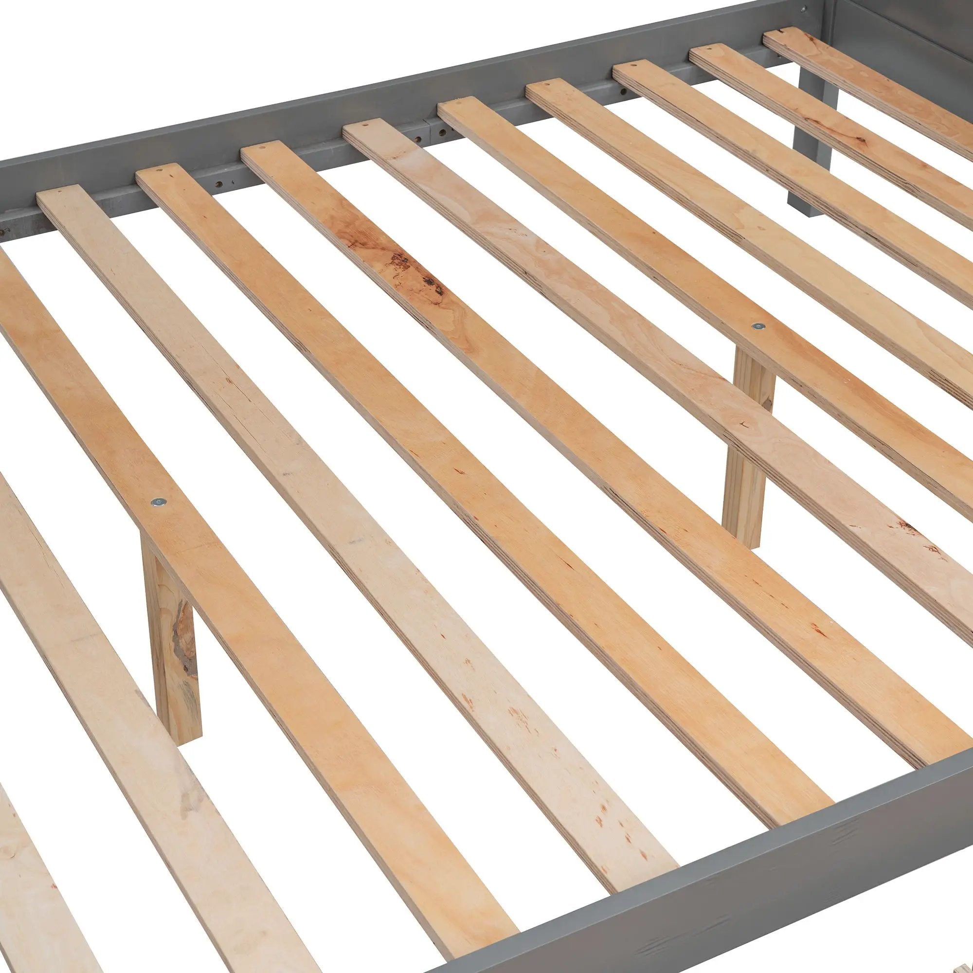 Bunk Bed With Shelfs, Storage Staircase And 2 Drawers by HouseOfZazla