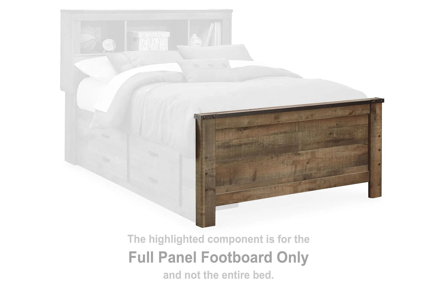 Trinell - Bookcase Storage Bed by Unique Piece Furniture