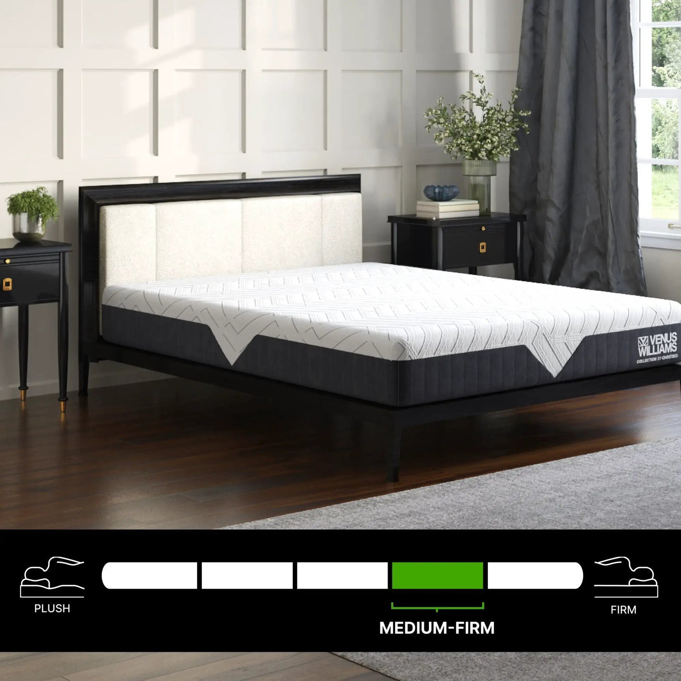 Venus Williams Legend - 12" Foam Mattress Foam With Far Infrared Technology by HouseOfZazla