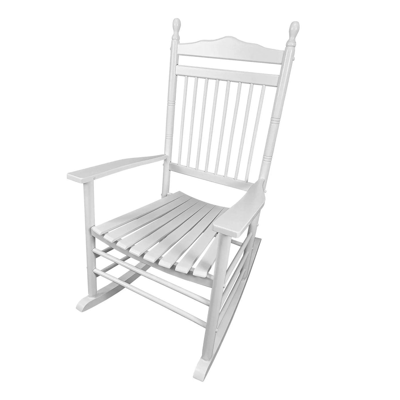 Balcony Porch Adult Rocking Chair - Wood by HouseOfZazla