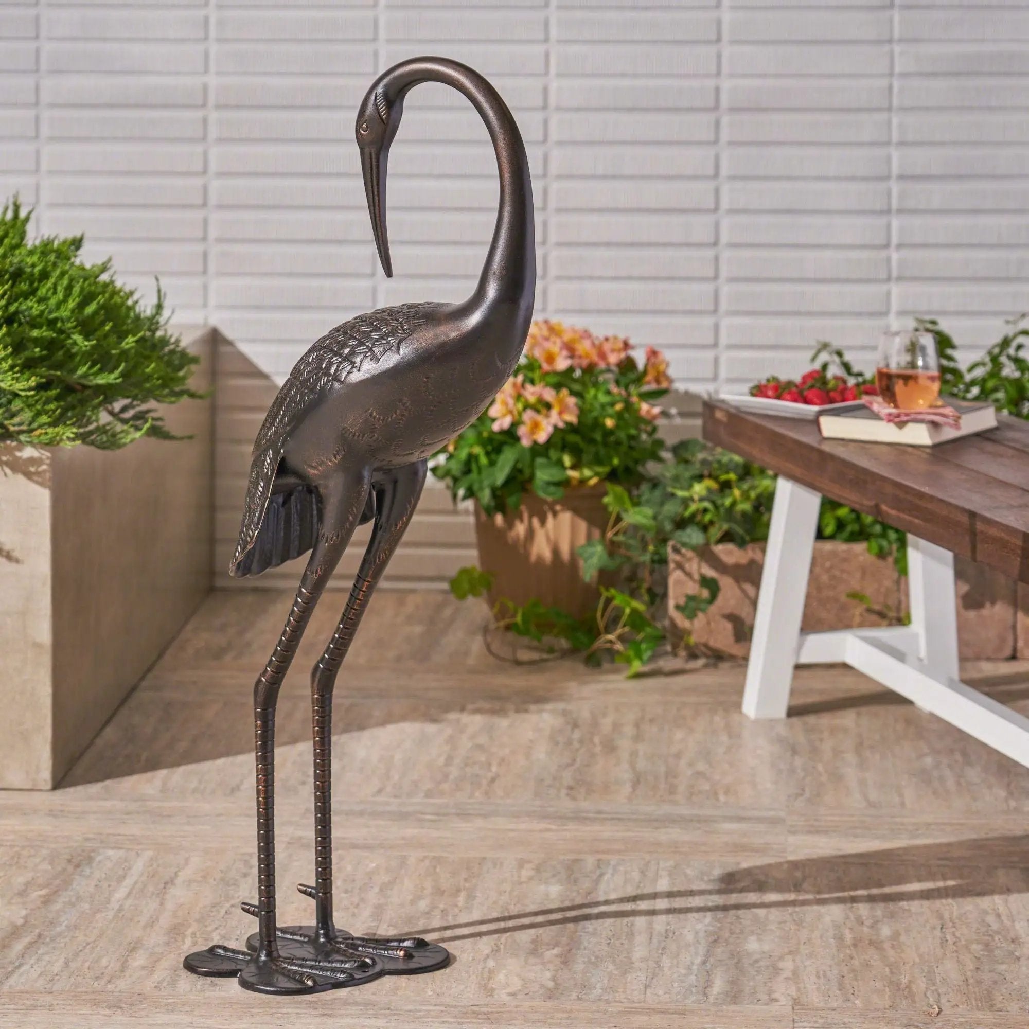 Bird Animals - Cranes for Outdoor Decor by HouseOfZazla