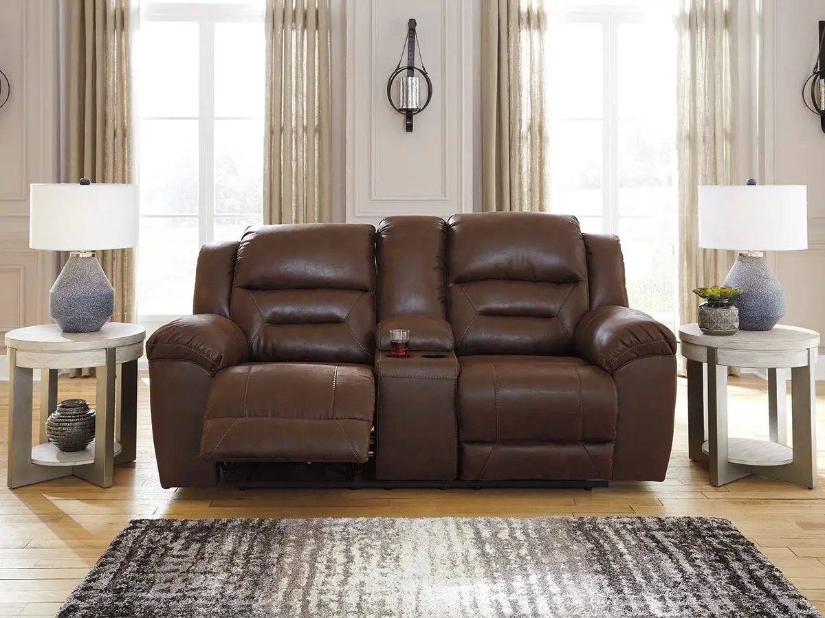 Stoneland - Reclining Loveseat by Unique Piece Furniture