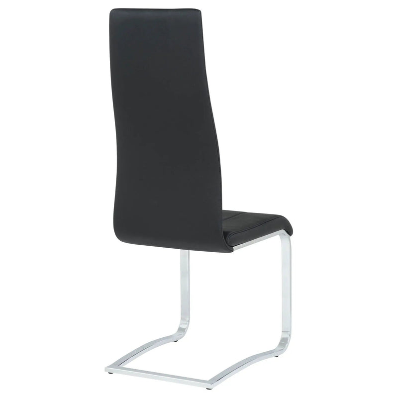 High Back Side Chairs Dining Chairs With Padded Upholstery (Set of 4) by HouseOfZazla