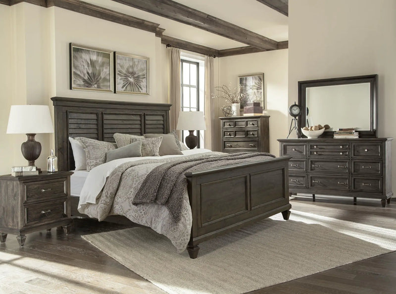 Calistoga - 5 Drawer Chest - Weathered Charcoal, photo 4 of 7