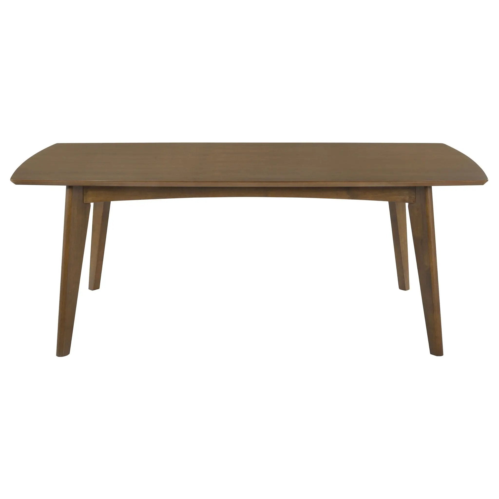 Malone Rectangular 78-inch Wood Dining Table Dark Walnut by Unique Piece Furniture