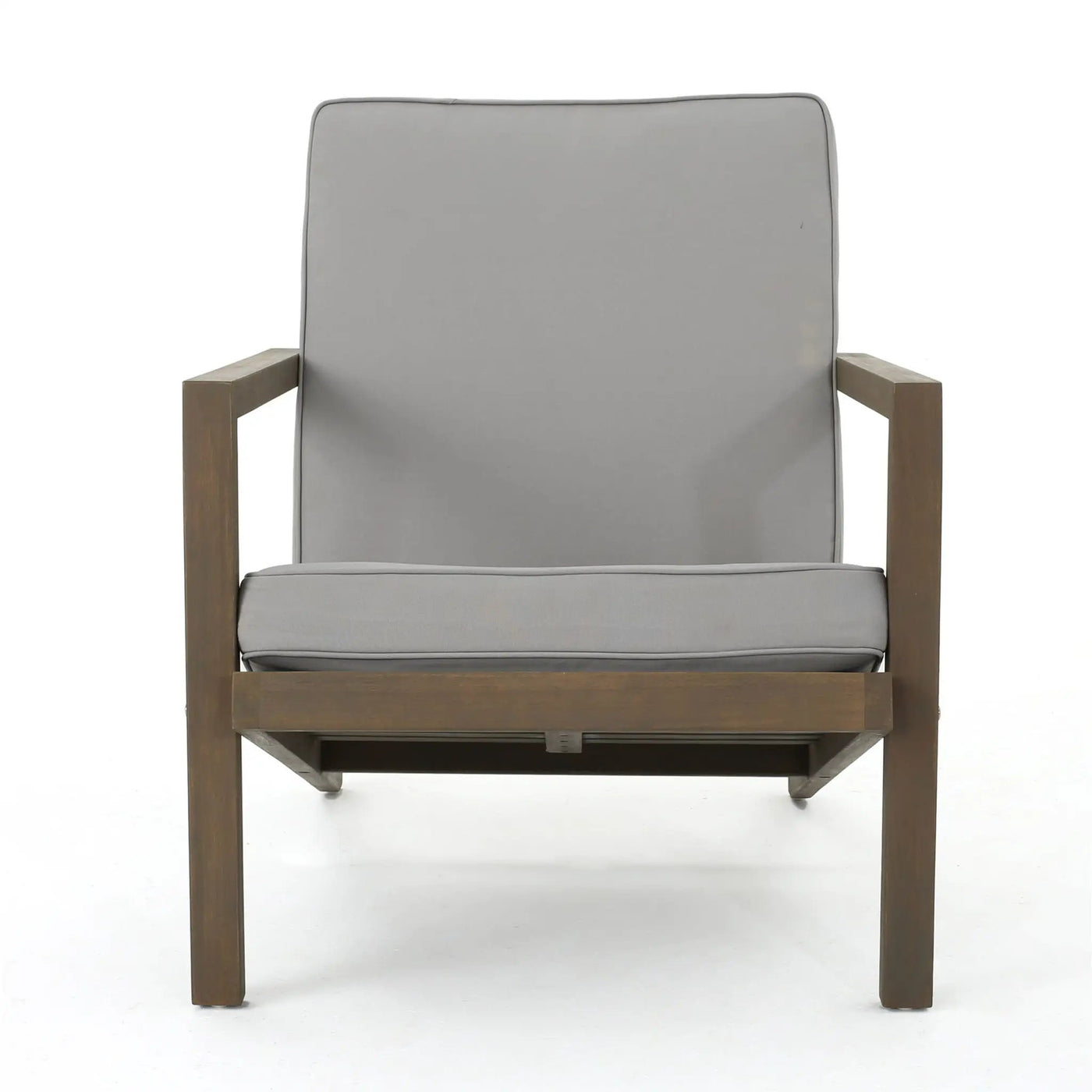 Celestaria 3-Piece Outdoor Chat Set with Adirondack Chairs, Cushions and Side Table by HouseOfZazla