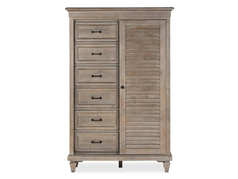 Lancaster - Gentlemans Chest - Dovetail Gray by Unique Piece Furniture
