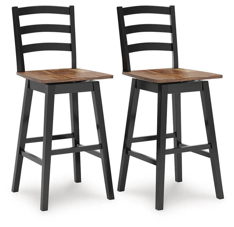 Wildenauer - Swivel Stool (Set of 2) by Unique Piece Furniture